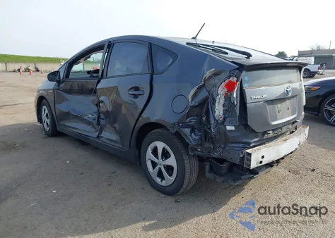 2012 Toyota Prius Two z USA, uszkodzony, nr VIN JTDKN3DU7C1500177